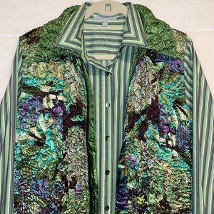 Foxcroft Wrinkle Free Button Down Women's Size 14